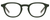 Front View of Levi's Seasonal LV1029 Designer Reading Eye Glasses with Custom Cut Powered Lenses in Army Green Grey Unisex Panthos Full Rim Acetate 48 mm