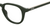 Side View of Levi's Seasonal LV1029 Designer Reading Eye Glasses with Custom Cut Powered Lenses in Army Green Grey Unisex Panthos Full Rim Acetate 48 mm
