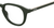 Side View of Levi's Seasonal LV1029 Designer Blue Light Blocking Eyeglasses in Army Green Grey Unisex Panthos Full Rim Acetate 48 mm