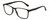 Profile View of Geoffrey Beene GBR001 Designer Single Vision Prescription Rx Eyeglasses in Gloss Grey Tortoise Havana Mens Panthos Full Rim Acetate 53 mm