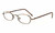 Calabria FlexPlus 87 Brown Amber Reading Glasses