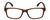 Front View of Geoffrey Beene GBR003 Designer Reading Eye Glasses with Custom Cut Powered Lenses in Gloss Tortoise Havana Brown Gold Navy Blue Mens Rectangular Full Rim Acetate 52 mm