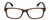 Front View of Geoffrey Beene GBR003 Designer Bi-Focal Prescription Rx Eyeglasses in Gloss Tortoise Havana Brown Gold Navy Blue Mens Rectangular Full Rim Acetate 52 mm