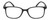 Front View of Geoffrey Beene GBR006 Designer Reading Eye Glasses with Custom Cut Powered Lenses in Gloss Black Crystal Tortoise Havana Mens Rectangular Full Rim Acetate 53 mm