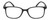 Front View of Geoffrey Beene GBR006 Designer Progressive Lens Prescription Rx Eyeglasses in Gloss Black Crystal Tortoise Havana Mens Rectangular Full Rim Acetate 53 mm