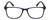 Front View of Geoffrey Beene GBR007 Designer Single Vision Prescription Rx Eyeglasses in Matte Navy Blue Tortoise Havana Mens Rectangular Full Rim Acetate 53 mm