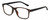 Profile View of Geoffrey Beene GBR009 Men's Designer Reading Glasses in Crystal Brown Black 52mm