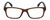 Front View of Geoffrey Beene GBR011 Mens Reading Glasses Tortoise Havana Brown Gold Black 52mm