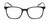 Front View of Lulu Guinness LR75 Designer Reading Eye Glasses with Custom Cut Powered Lenses in Navy Blue Crystal White Black Polka Dot Ladies Panthos Full Rim Acetate 50 mm