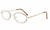 Calabria MetaFlex Q Gold Amber Reading Glasses