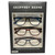 Profile View of Geoffrey Beene 3 PACK Men's Reading Glasses Matte Black,Blue,Dark Tortoise +2.00