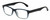 Profile View of Geoffrey Beene GBR011 Mens Designer Reading Glasses Blue Crystal Fade Black 52mm