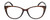 Front View of Elle EL15559R Designer Bi-Focal Prescription Rx Eyeglasses in Gloss Tortoise Havana Brown Spot Ladies Cat Eye Full Rim Acetate 52 mm