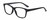 Profile View of Isaac Mizrahi IM31267R Designer Reading Eye Glasses with Custom Cut Powered Lenses in Gloss Black White Polka Dot Ladies Panthos Full Rim Acetate 53 mm