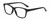 Profile View of Isaac Mizrahi IM31267R Designer Blue Light Blocking Eyeglasses in Gloss Black White Polka Dot Ladies Panthos Full Rim Acetate 53 mm