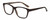 Profile View of Isaac Mizrahi IM31267R Designer Bi-Focal Prescription Rx Eyeglasses in Brown Tortoise Spot Crystal Floral Yellow Ladies Panthos Full Rim Acetate 53 mm