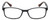 Front View of Isaac Mizrahi Womens Oval Designer Reading Glasses in Black Tortoise Havana 55mm