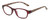Profile View of Isaac Mizrahi Women's Reading Glasses Crystal Red Floral White Pink Yellow 51 mm