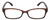 Front View of Isaac Mizrahi Women Reading Glasses Crystal Tortoise Havana Brown Gold Spot 51mm