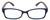 Front View of Isaac Mizrahi Women Reading Glasses Crystal Navy Blue Floral Red White Pink 51mm