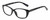 Profile View of Isaac Mizrahi IM31300R Designer Bi-Focal Prescription Rx Eyeglasses in Gloss Black Floral Purple Ladies Cat Eye Full Rim Acetate 51 mm