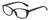 Profile View of Isaac Mizrahi IM31300R Designer Progressive Lens Prescription Rx Eyeglasses in Gloss Black Floral Purple Ladies Cat Eye Full Rim Acetate 51 mm