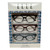 Profile View of Elle 3 PACK Gift Box Women Reading Glasses Black Tortoise,Red,Crystal Blue +2.00