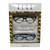 Profile View of Elle 3 PACK Gift Box Women's Reading Glasses Black,Crystal Clear,Blue Logo +1.50