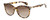 Profile View of Rag&Bone 1020 Cat Eye Sunglasses Tokyo Tortoise Crystal Gold/Brown Gradient 54mm