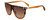 Profile View of Rag&Bone 1056 Unisex Sunglasses Havana Tortoise Brown Cocoa/Amber Gradient 57 mm