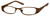 Seventeen Designer Eyeglasses 5335 in Brown :: Custom Left & Right Lens