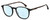 Profile View of Carrera 215 Designer Progressive Lens Blue Light Blocking Eyeglasses in Gloss Black Tortoise Havana Unisex Panthos Full Rim Acetate 51 mm