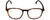 Front View of Carrera 215 Designer Reading Eye Glasses with Custom Cut Powered Lenses in Gloss Tortoise Havana Black Unisex Panthos Full Rim Acetate 51 mm