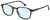 Profile View of Carrera 244 Designer Blue Light Blocking Eyeglasses in Gloss Tortoise Havana Black Unisex Panthos Full Rim Acetate 51 mm