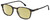Profile View of Carrera 244 Designer Polarized Reading Sunglasses with Custom Cut Powered Sun Flower Yellow Lenses in Gloss Tortoise Havana Black Unisex Panthos Full Rim Acetate 51 mm