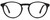 Front View of Carrera 255 Designer Bi-Focal Prescription Rx Eyeglasses in Gloss Black Unisex Panthos Full Rim Acetate 48 mm
