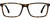 Front View of Carrera CA-225 Designer Single Vision Prescription Rx Eyeglasses in Havana Tortoise Brown Black Unisex Square Full Rim Acetate 56 mm