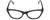 Front View of Kate Spade ALAYSHA Designer Single Vision Prescription Rx Eyeglasses in Gloss Black White Polka Dot Ladies Cat Eye Full Rim Acetate 51 mm