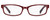 Front View of Kate Spade NARCISA Women Reading Glasses in Burgundy Purple Havana Tortoise 51mm