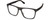 Profile View of Marc Jacobs 360 Designer Progressive Lens Blue Light Blocking Eyeglasses in Matte Black Mens Square Full Rim Acetate 54 mm