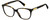 Profile View of Marc Jacobs 430 Designer Reading Eye Glasses with Custom Cut Powered Lenses in Tortoise Havana Brown Silver Ladies Cat Eye Full Rim Acetate 51 mm