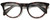 Front View of Rag&Bone 7003 Designer Reading Eye Glasses with Custom Cut Powered Lenses in Gloss Tortoise Havana Brown Gunmetal Unisex Panthos Full Rim Acetate 51 mm
