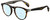 Profile View of Rag&Bone 7003 Designer Progressive Lens Blue Light Blocking Eyeglasses in Gloss Tortoise Havana Brown Gunmetal Unisex Panthos Full Rim Acetate 51 mm