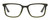 Front View of Under Armour UA-5010 Designer Reading Eye Glasses with Custom Cut Powered Lenses in Green Horn Marble Unisex Square Full Rim Acetate 53 mm