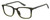 Profile View of Under Armour UA-5010 Designer Bi-Focal Prescription Rx Eyeglasses in Green Horn Marble Unisex Square Full Rim Acetate 53 mm