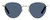 Front View of Polaroid 2082/S/X Unisex Sunglasses in Light Gold Navy/Polarized Blue Grey 49 mm