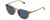 Profile View of Polaroid 2115/F/S Unisex Sunglasses Crystal Brown Navy/Polarized Blue Grey 54 mm