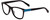 Profile View of Polaroid Kids 8025/S Designer Progressive Lens Prescription Rx Eyeglasses in Matte Black Blue Unisex Panthos Full Rim Acetate 48 mm