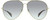 Front View of Rag&Bone 1006 Unisex Aviator Sunglasses Gold Tortoise Havana/Grey Gradient 63 mm