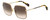 Profile View of Rag&Bone 1032 Women's Sunglasses in Gold Tan Tortoise/Amber Brown Gradient 58 mm